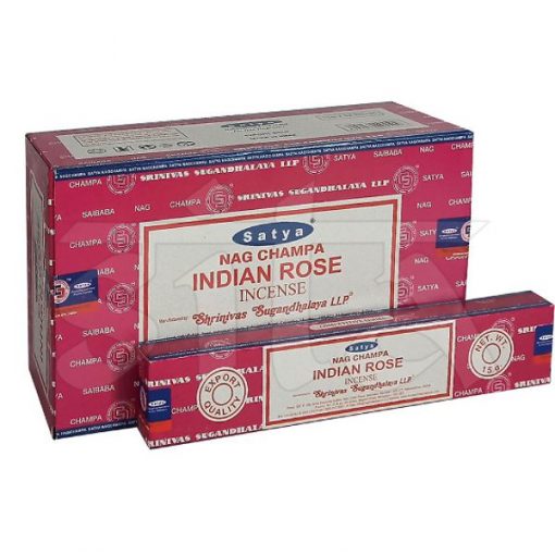 Caja de Incienso Masala x12 ROSA INDIA Satya15gr