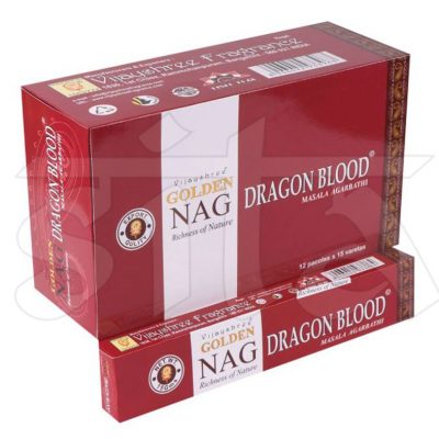 Caja de Incienso Masala x12 Golden Nag SANGRE de DRAGON 15g